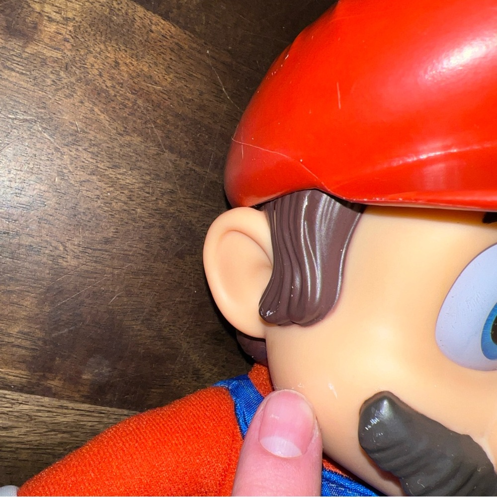 Super Mario Bros Movie MARIO Poseable Plush Figure Jakks Pacific Toy Nintendo - Picture 6 of 16